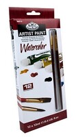 Royal-Brush Artist Watercolor Paint Set 12ml Tubes (12pc)