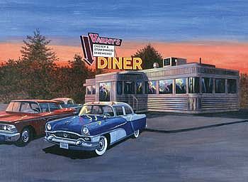 Royal-Brush Adult PBN 50S Diner Paint By Number Kit #pal28