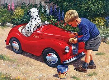 Royal-Brush Junior PBN Large Spots Car Wash Paint By Number Kit #pjl31