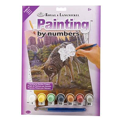 Royal-Brush PBN JR Small Reflections Paint By Number Kit #pjs85