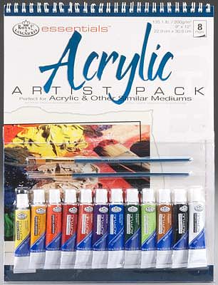 Royal-Brush Acrylic Artist Pack Paint By Number Kit #rd505
