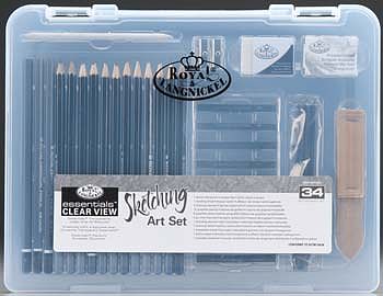 Royal-Brush Small Clear View Sketching Set Drawing Kit #rset-art3105