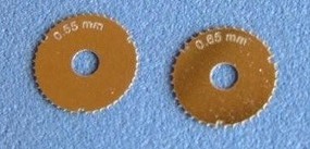 RB Optional Extra Wheels .55 & .65mm for Rivet-R Mini Tool RB Optional Extra Wheels .55 & .65mm for Rivet-R Mini Tool