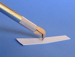 RB Scribe-R Panel Scribing Tool w/3 Blades (use w/hobby knife #1 handle) RB Scribe-R Panel Scribing Tool w/3 Blades (use w/hobby knife #1 handle)