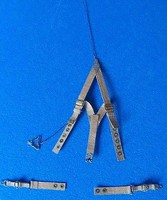 RB 1/32 WWII-Post RAF Sutton QK Seat Harness (Pre-Cut Paper/Photo-Etch) RB 1/32 WWII-Post RAF Sutton QK Seat Harness (Pre-Cut Paper/Photo-Etch)
