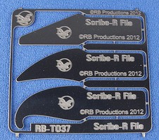 RB Scribe-R File Panel Engraving Tools- 3 different shapes (use w/hobby knife #1 handle) RB Scribe-R File Panel Engraving Tools- 3 different shapes (use w/hobby knife #1 handle)
