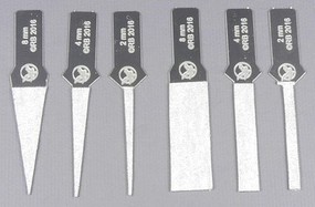 RB Micro Sanders 240 & 400 Grits w/Tapered & Straight Supports (3ea) RB Micro Sanders 240 & 400 Grits w/Tapered & Straight Supports (3ea)