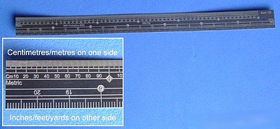 Excel - Scale Model Rulers - Deluxe Scale Model Reference Rule; 12