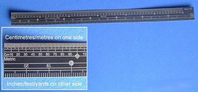 RB 1/32 Scale Ruler, Stainless Steel RB 1/32 Scale Ruler, Stainless Steel