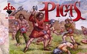 Red-Box Picts Scotland Tribe from Roman Era (48) Plastic Model Military Figure 1/72 Scale #72001 Red-Box Picts Scotland Tribe from Roman Era (48) Plastic Model Military Figure 1/72 Scale #72001