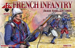 Red-Box French Infantry Boxer Rebellion 1900 (48) Plastic Model Military Figure 1/72 Scale #72027 Red-Box French Infantry Boxer Rebellion 1900 (48) Plastic Model Military Figure 1/72 Scale #72027