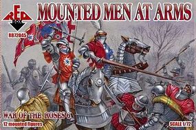Red-Box Mounted Men at Arms Plastic Model Military Figures 1/72 Scale #72045 Red-Box Mounted Men at Arms Plastic Model Military Figures 1/72 Scale #72045