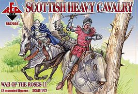Red-Box Scottish Heavy Cavalry Plastic Model Military Figures 1/72 Scale #72056