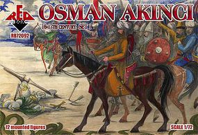 Red-Box Osman Akinci XVI-XVII Century Set #1 Plastic Model Military Figures 1/72 Scale #72092