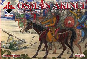Red-Box Osman Akinci XVI-XVII Century Set #2 Plastic Model Military Figures 1/72 Scale #72093
