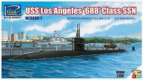 Rich USS Los Angeles '688' Class SSN Plastic Model Military Ship Kit 1/350 Scale #28008 Rich USS Los Angeles '688' Class SSN Plastic Model Military Ship Kit 1/350 Scale #28008