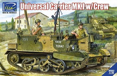 Rich Universal Carrier Mk.I Plastic Model Military Vehicle Kit 1/35 Scale #35011