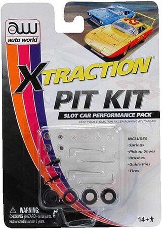 Round2 X-Traction Pit Kit HO Scale Slot Car Part #00105