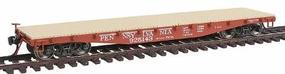 Red-Caboose 42'10'' Fishbelly Side Sill Flatcar Pennsylvania (Tuscan) HO Scale Model Railroad #32308 Red-Caboose 42'10'' Fishbelly Side Sill Flatcar Pennsylvania (Tuscan) HO Scale Model Railroad #32308