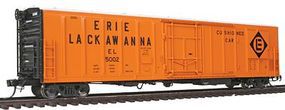 Red-Caboose Erie Lackawanna 57' Mechanical Reefer HO Scale Model Train Car #34805