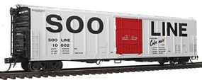 Red-Caboose Soo Line 57' Mechanical Reefer HO Scale Model Train Car #34807
