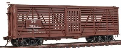 Red-Caboose S-40-5 Stock Car - Assembled Southern Pacific (Pre 1946 Scheme) - HO-Scale