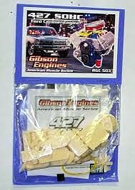Ross-Gibson Ford Cammer 427 SOHC American Muscle Engine Plastic Model Engine Kit 1/25 Scale #503