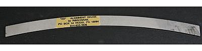 Ribbonrail 10 Curved Track Alignment Gauge 18 Radius HO Scale Model Train Track Accessory #1018