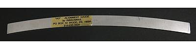 Ribbonrail 10 Track Alignment Gauges Curved 24 Radius HO Scale Model Train Track Accessory #1024