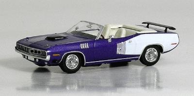 American Automobile - 1971 Plymouth Hemi Cuda Convertible -- Top Down