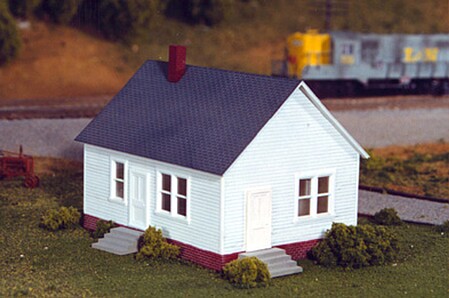 Rix 1 Story House Model Railroad Building Kit HO Scale #201