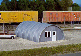 Rix Quonset Hut Model Railroad Building Kit HO Scale #410