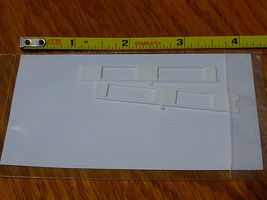 Two Story Window 2 each Model Railroad Building Accessory HO Scale #5412102541-2102