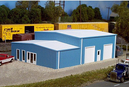 Rix General Contractors Building Kit HO Scale Model Railroad Building #5415006