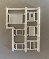 Rix Doors and Windows Assortment N Scale Model Railroad Building Accessory