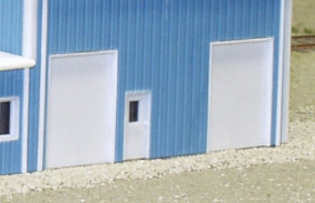 Rix Freight Doors (2) N Scale Model Railroad Building Accessory