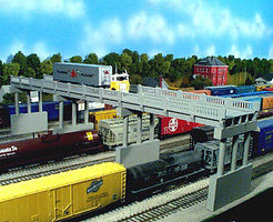 Rix HO 150' Early Highway Overpass w/4 Piers Rix HO 150' Early Highway Overpass w/4 Piers