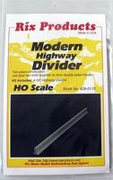 Rix Highway Divider (4) Model Railroad Road Accessory HO Scale #6280115628-0115 Rix Highway Divider (4) Model Railroad Road Accessory HO Scale #6280115628-0115