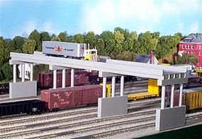 Rix Modern Highway Overpass with 4 Piers Model Railroad Bridge N Scale #6280163628-0163 Rix Modern Highway Overpass with 4 Piers Model Railroad Bridge N Scale #6280163628-0163