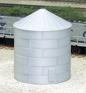 Rix 30 Corrugated Grain Bin Model Railroad Building Kit N Scale #703
