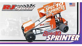 RJSpeed 1/10 Electric Spec10 Sprinter Sprint Car Kit RJSpeed 1/10 Electric Spec10 Sprinter Sprint Car Kit