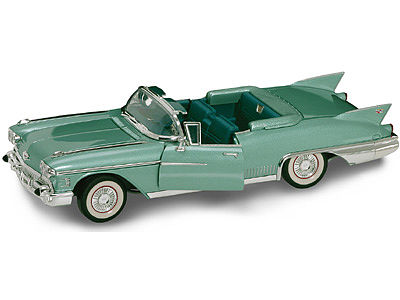 Road-Legends 1958 Cadillac Eldorado Biarritz Convertible (Met. Green) Diecast Model Car 1/18 #2158grn