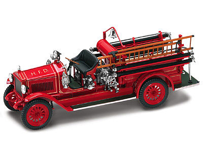 Road-Legends 1923 Maxim C1 H.F.D. Fire Engine Truck Diecast Model Truck 1/43 Scale #43002