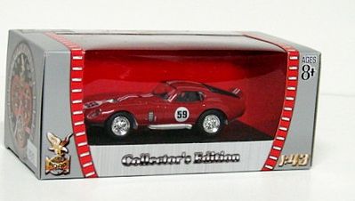 Road-Legends 1965 Shelby Cobra Daytona Coupe #54 Race Car Diecast Model Car 1/43 Scale #94242