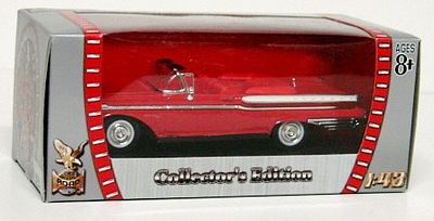 Road-Legends 1957 Mercury Turnpike Cruiser Convertible Diecast Model Car 1/43 Scale #94253