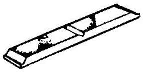 Rail-Line Magnet Uncoupler (2) HO Scale Model Railroad Parts #102