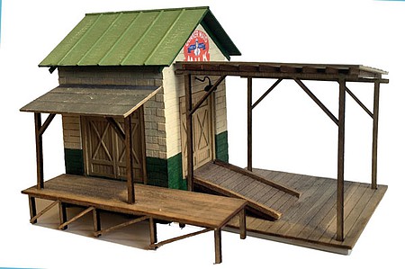 Osborn Dock for Boats (wooden kit) N Scale Model Railroad Building