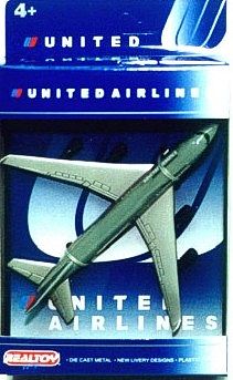 New DARON REALTOY RT6264 United Airlines Boeing 747 Reg# N175UA 1/475 Diecast 