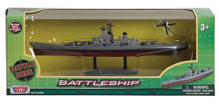 Realtoy USS Battleship 9 Plastic/Die Cast Playset