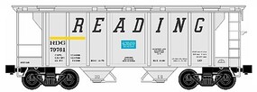 Ready-Made O 2 Bay Covered Hopper RDG-Gray